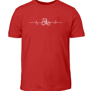 Herzschlag Traktor / Traktorliebe / Kinder Premium Shirt Dorfkram®