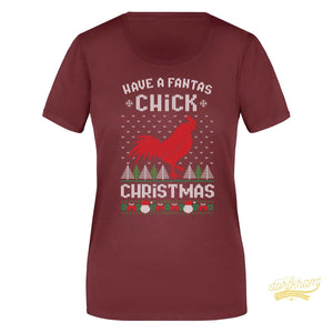 Weihnachtsshirt für Dorfkinder Hühner. Dorfkram® 