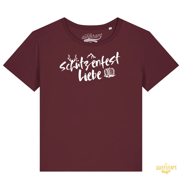 Damenshirt mit Schützenfest Liebe Motiv von Dorfkram®