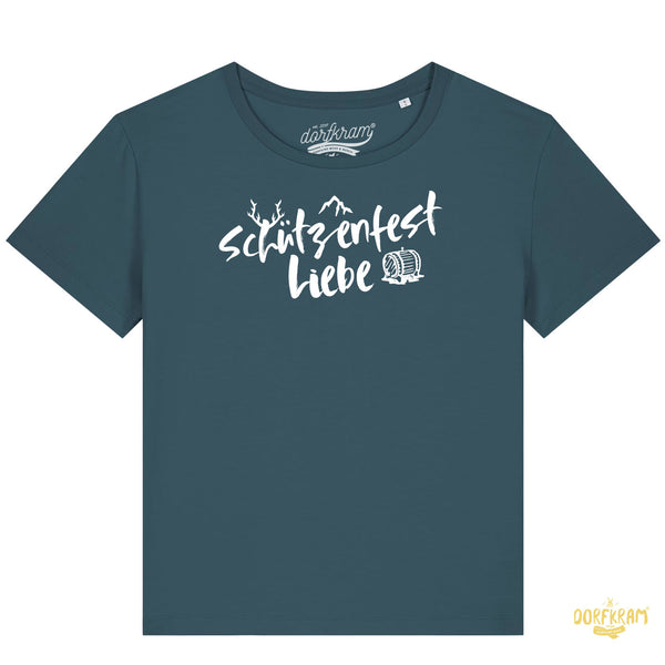 Damenshirt mit Schützenfest Liebe Motiv von Dorfkram®