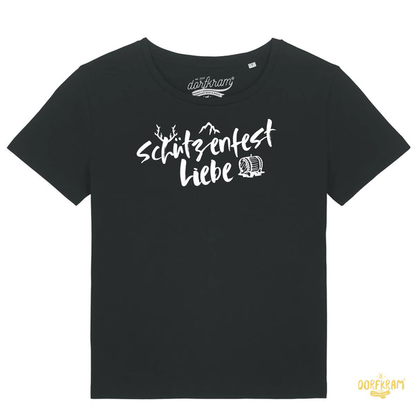 Damenshirt mit Schützenfest Liebe Motiv von Dorfkram®