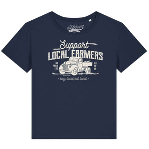 Support local Farmers / Damen Organic Shirt