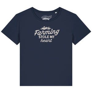 Farming stole my heart / Damen Organic Shirt