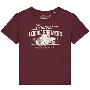 Support local Farmers / Damen Organic Shirt