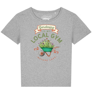 Gardening is my local Gym - Gartenliebe / Damen Organic Shirt