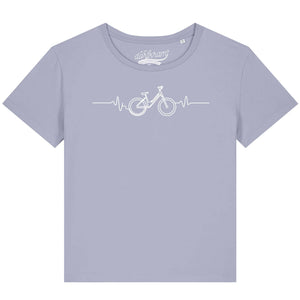 Herzschlag Fahrrad - OKF / Damen Organic Shirt