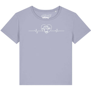 Herzschlag Kuh - Kuhliebe / Damen Organic Shirt