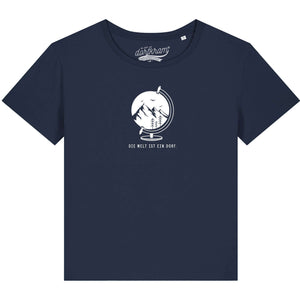 Die Welt ist ein Dorf / Damen Organic Shirt