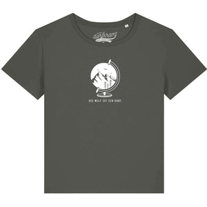 Die Welt ist ein Dorf / Damen Organic Shirt