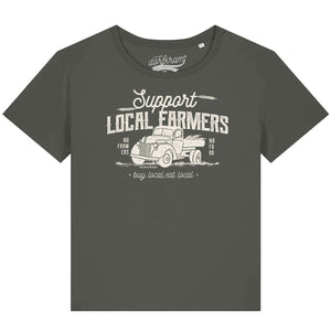 Support local Farmers / Damen Organic Shirt