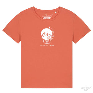 Die Welt ist ein Dorf / Damen Organic Shirt