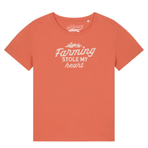 Farming stole my heart / Damen Organic Shirt
