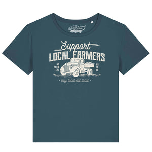 Support local Farmers / Damen Organic Shirt