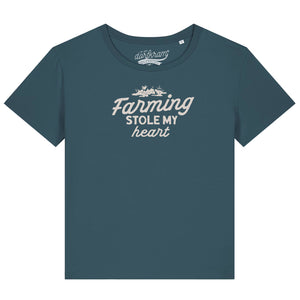 Farming stole my heart / Damen Organic Shirt