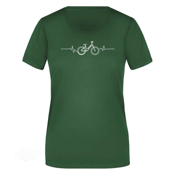 Herzschlag Fahrrad / Radliebe / Damen Premium Shirt