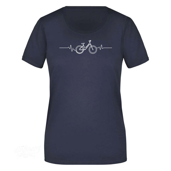 Herzschlag Fahrrad / Radliebe / Damen Premium Shirt