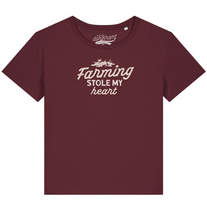 Farming stole my heart / Damen Organic Shirt