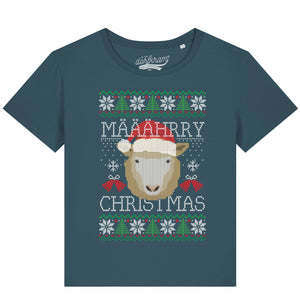 Merry Christmas Schaf Mäh / Damen Organic Shirt