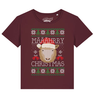 Merry Christmas Schaf Mäh / Damen Organic Shirt