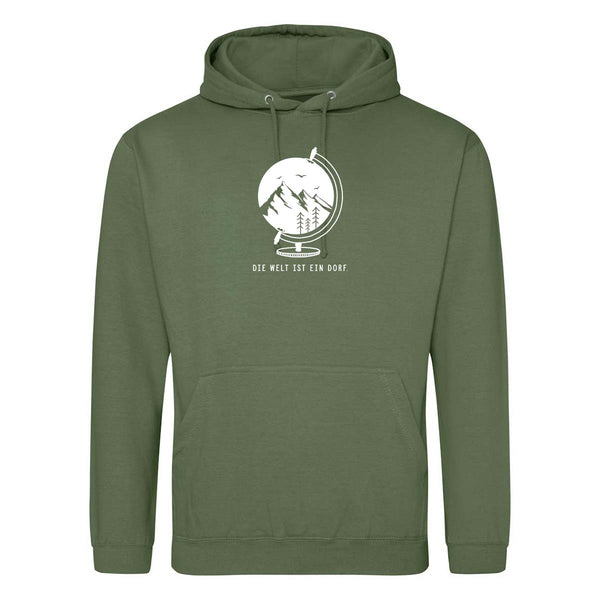 Die Welt ist ein Dorf / Herren Premium Hoodie