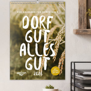 Kalender Dorfkinder 2026 Wandkalender