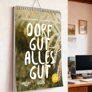 Wandkalender Dorf 2026 Terminkalender