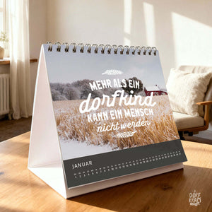 Sprüchekalender für Dorfkinder 2026 - Dorfkram® 