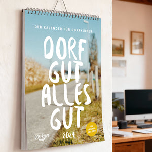 Wandkalender 2027 - Termine, Dorfsprüche - Dorfkram® 