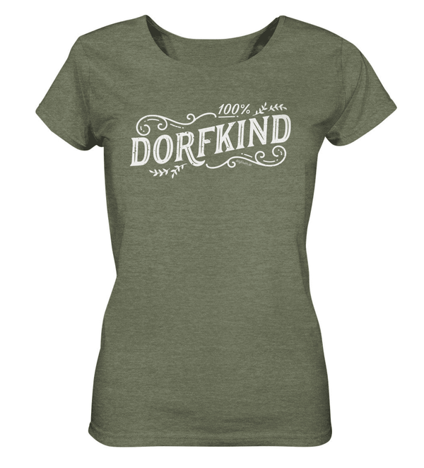 100% Dorfkind / Damen Organic Shirt (Lagerverkauf)