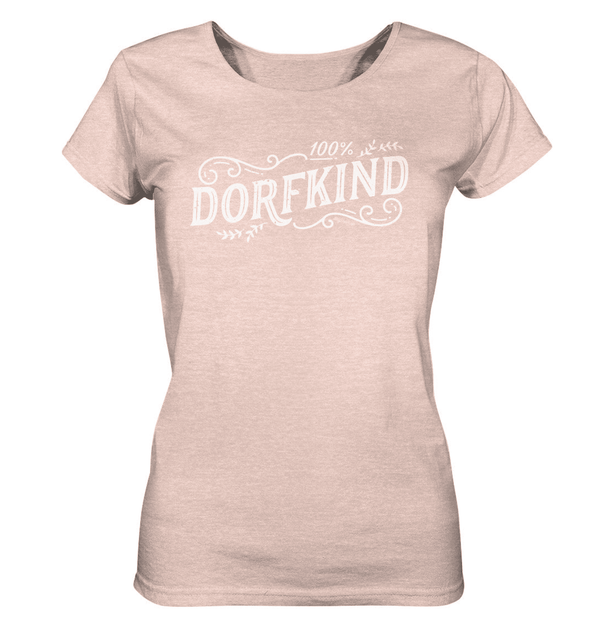 100% Dorfkind / Damen Organic Shirt (Lagerverkauf)