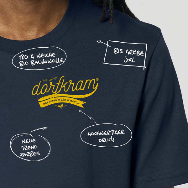 Ich bin das Dorfkind vor dem Dich jeder gewarnt hat / Herren Organic Shirt