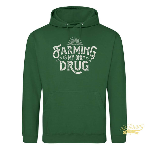 Farming is my only drug / Herren Premium Hoodie