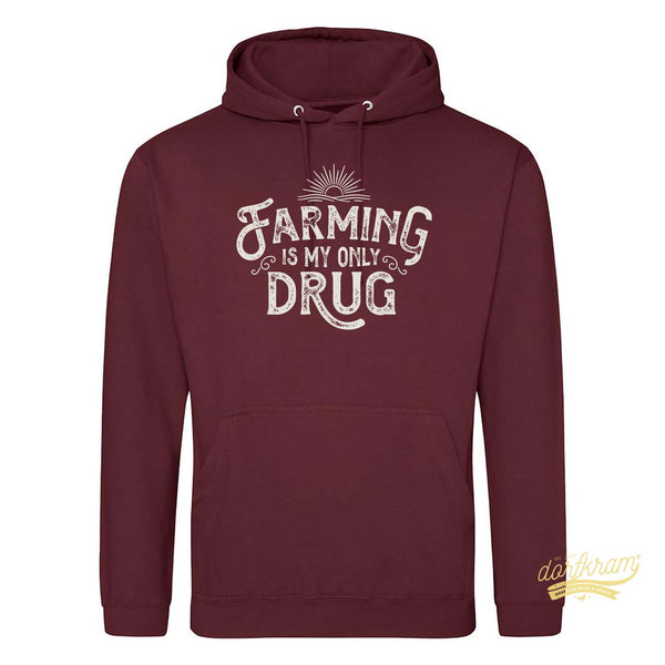 Farming is my only drug / Herren Premium Hoodie