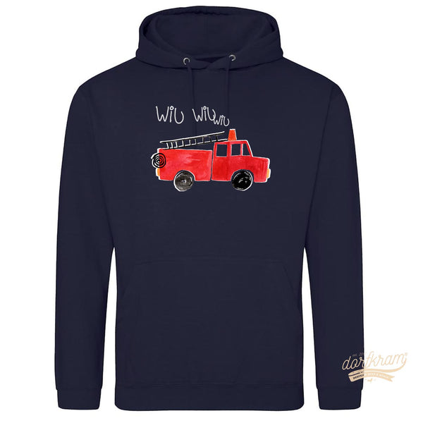 Feuerwehr Spruch Hoodie lustiger Feuerwehr Pullover Dorfkram®