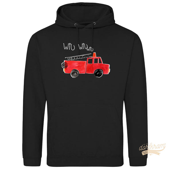 Feuerwehr Spruch Hoodie lustiger Feuerwehr Pullover Dorfkram®