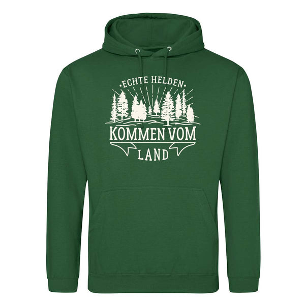 Echte Helden kommen vom Land / Herren Premium Hoodie