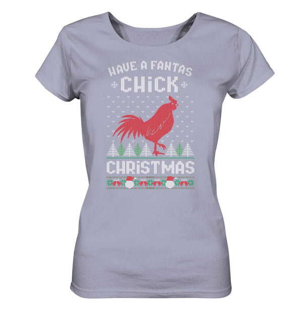 Have a fantas-chick Christmas / Weihnachten Hahn / Damen Organic Shirt