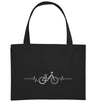 Herzschlag Fahrrad / Radliebe / Organic Shopping Bag