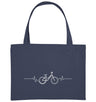 Herzschlag Fahrrad / Radliebe / Organic Shopping Bag