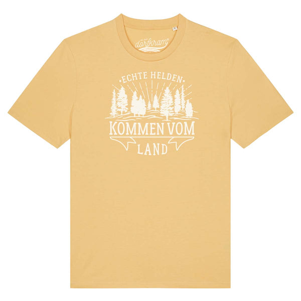 Echte Helden kommen vom Land / Herren Organic Shirt