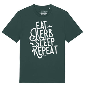 Eat Kerb Sleep Repeat / Herren Organic Shirt (Unisex)