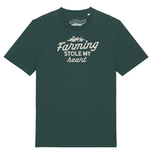 Farming stole my heart / Herren Organic Shirt