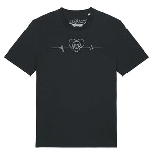 Schafliebe Shirt EKG Schaf Dorfkram® 