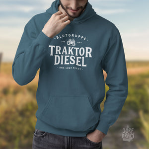 traktor pullover herren blau für ladnwirte