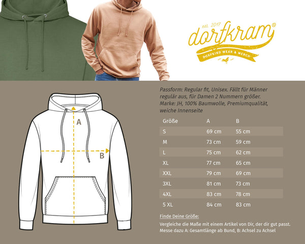 Herzschlag Bier / Bierliebe / Herren Premium Hoodie