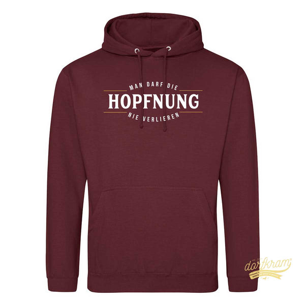 Man darf die Hopfnung nie verlieren / Herren Premium Hoodie