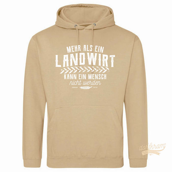 Geschenk Landwirt Hoodie Spruch. Dorfkram® 