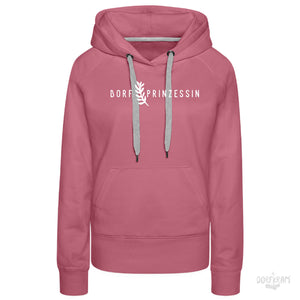 Dorf Prinzessin / Damen Premium Hoodie (Lagerverkauf)