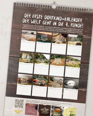 Kalender 2026 für Dorfkinder / Dorf gut alles gut / Wandkalender mit Sprüchen