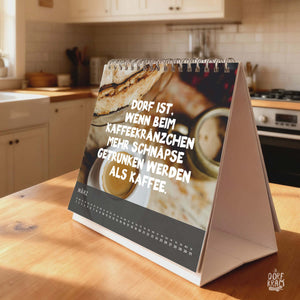 lustiger kalender für die Küche 2026 - Dorfkram® 